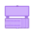 Hinged_SD_Card_Box_mix_fixed.stl SD & Micro SD - Card Box (for 11 x SD & 16 x microSD) print in place