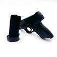 IMG_4365.jpg PISTOL SW MP Shield Smith & Wesson M&P MOVABLE TRIGGER PARTS articulated