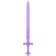 alice sword.STL Sword Art Online Alicization Alice Sword Printable Assembly