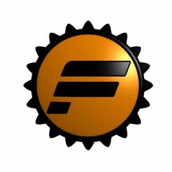 frontale.jpg STL file Cap for Formula One Fanatec Steering Wheel Potentiometer・3D printing design to download