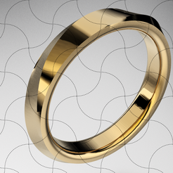 AM4.png STL file Fine Jewelry, Modern Ring 023・3D printing design to download