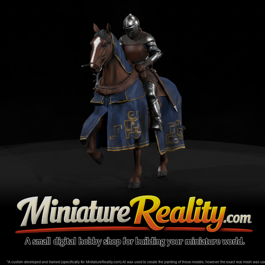 Mounted Medieval Rider