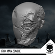 11.png Iron Man Zombie Head for 6 inch action figures