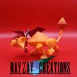 20251003_130110.jpg Red 13 from Final Fantasy VII low poly Action figure
