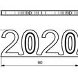 Presse-papiers-1.jpg Free 3D file 2020・3D print design to download