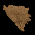 2.png Topographic Map of Bosnia and Herzegovina – 3D Terrain