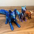 Fox - Flexi Articulated Animal (print in place, no supports)