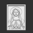 A1.jpg Pingente Virgem Maria 5 Modelo de impressão 3D