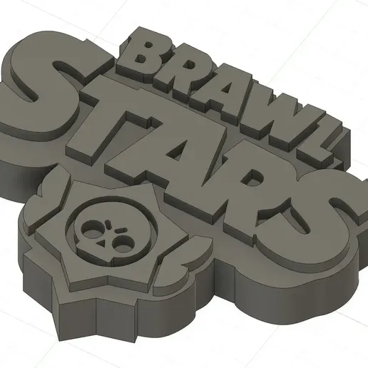 Brawl Stars Logo | 3D Printable STL