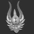4.png Dragon 3d Relief STL