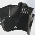 VADER FACEMASK3.JPG STL file Darth Vader Face Mask・3D print design to download