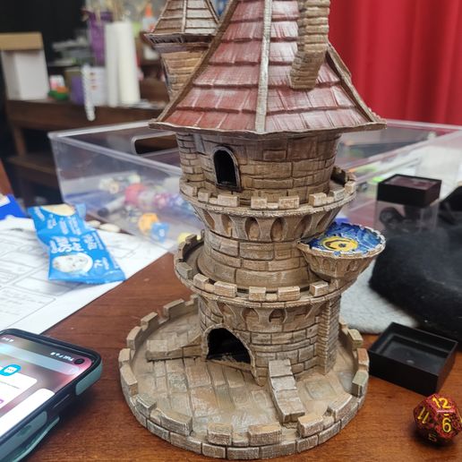 FATES END - DICE TOWER - FREE WIZARD TOWER!