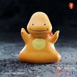 dittomander-col-1-copy.jpg 3D-Datei Ditto x Charmander - Dittomander vorunterstützt・3D-druckbares Modell zum Herunterladen