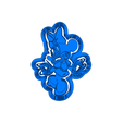 model.png Minnie Mouse (2)   CUTTER AND STAMP, COOKIE CUTTER, FORM STAMP, COOKIE CUTTER, FORM