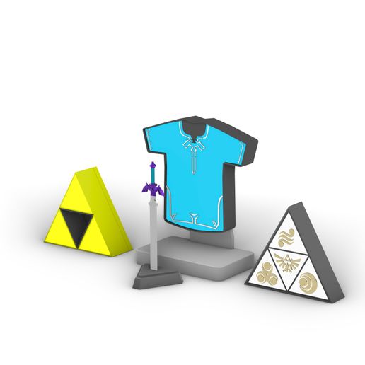 zelda collection - 3D model önizlemesi