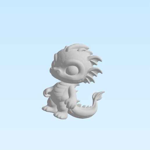 water dragon chibi