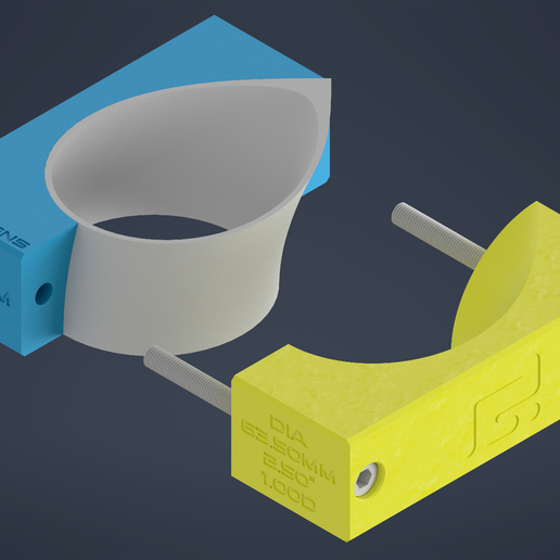 5.00 Inch Tear Drop Cut Guide