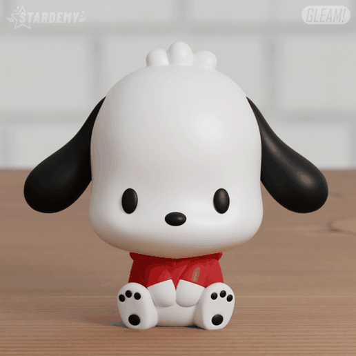 pochacco01.png Pochacco Chibi Sanrio 3 Modelos Lindo