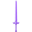 jaune sword.STL RWBY Jaune Arc Sword
