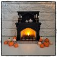 007B.jpg GOTHIC TEALIGHT FIREPLACE!