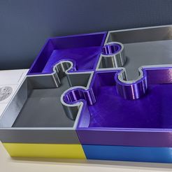 Full_Assembly.jpg Fichier STL gratuit Organisateur de pièces de puzzle・Design pour impression 3D à télécharger