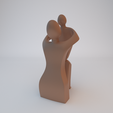 HighQuality2.png 3D Mother and Child Decor Stl with 3D Stl Files for Mother's Day & 3D Prints, Mother's Day Gift, 3D Printed Decor, Gift for Mother, Stl File