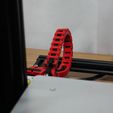 SAM_3578.JPG Free STL file Creality CR-10S Y axis cable drag chain and Strain relief・Object to download and to 3D print