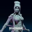 09.jpg Fichier STL Fille Topless Assassin avec Katana en pose dynamique - deux versions modèle d'impression 3D・Modèle pour impression 3D à télécharger, Belksasar3dprint