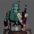 6.jpg BOBA FETT ORIGINAL PS5 PS4 CONTROLADOR TITULAR MODELO STARWARS DISNEY 3D IMPRIMIR LIBRO DE BOBA FETT