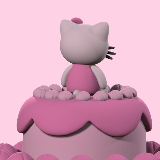 👋 Hello kitty sanrio box・ STL File for 3D printing・Cults