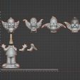 Screenshot_2.jpg Krusty der Clown Bobblehead Puppe - Halloween Edition 3D Druck Set mit austauschbaren Köpfen & Feder (Pre-Supported)