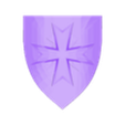 Shields_and_PadsCube_124.stl Boucliers de terminaison des Templiers