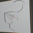 Screen-Shot-2022-06-14-at-8.04.40-pm.png Free STL file Loki Horn Stencil・Object to download and to 3D print