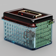5fa44b98-a1b5-4e09-b8ac-a78c39bce3f7.png Small Animal Crate, Pet Carrier, With Locking mechanism