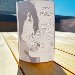 It's-Puke-Litho.jpg CM Manga Panel: It's Puke Sun Picture