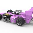 12.jpg Diecast Supermodified front engine race car V2 Scale 1:25