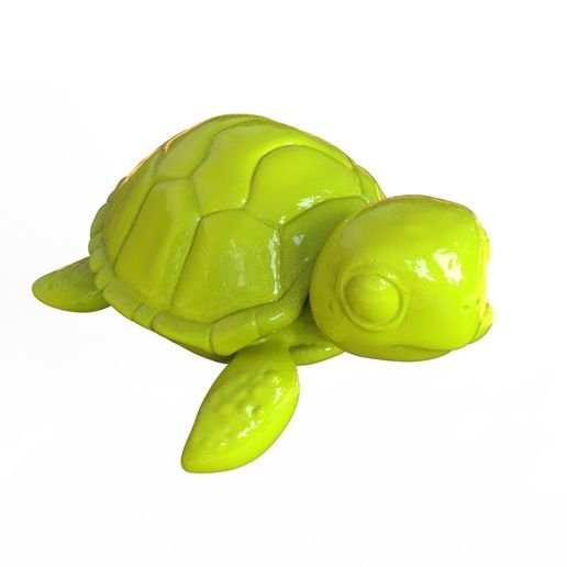 🐢 3D Model - Stylized Sea Turtle (HD Finish)・ STL File for 3D printing ...