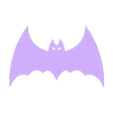 8halloween bat.stl Set of 12 Decorative Bat Isolation Designs for 3D Printing
