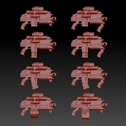 Occulus_bolt_carbines.jpg Free STL file High Caliber Carbines For Space Recon・3D printer model to download