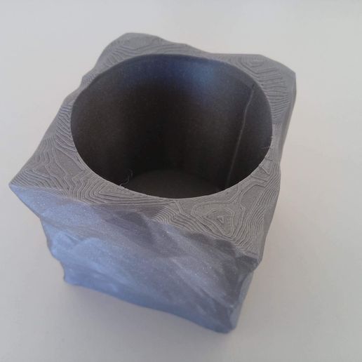 IMG_20230920_121923_937.jpg Flower pot or pen holder, granite paving stone