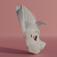 55.png My Little Pony Face Mask - Spitfire Cosplay 3D print model