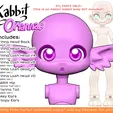 il_1588xN.4819727681_f8gu.webp [KABBIT ADDON] - Orianna Parts for Kabbit BJD - (For FDM andSLA Printing)