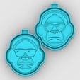 LvsIcon_FreshieMold.jpg gorilla with glasses and headphones - freshie mold - silicone mold box