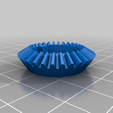 left_bevel_gear_30T.png Free STL file Single Motor Steerable Pin Walker Toy Robot・3D printing model to download