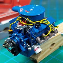 Ford V8 Small Block a escala 1/24