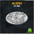 MMF-Aliens-07.jpg Aliens (Big Set) - Wargame Bases & Toppers 2.0