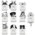 DD.jpg DOGS TO DECORATE SWITCHES - PERROS PARA ADORNAR INTERRUPTORES - DOGS TO DECORATE SWITCHES