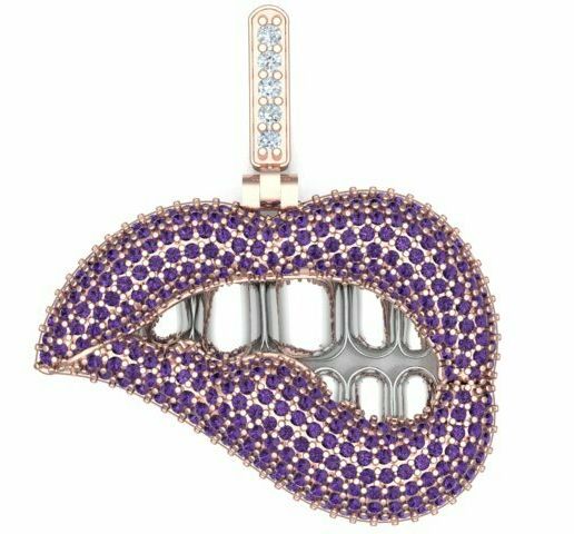 3.jpg HIP HOP lip pendant