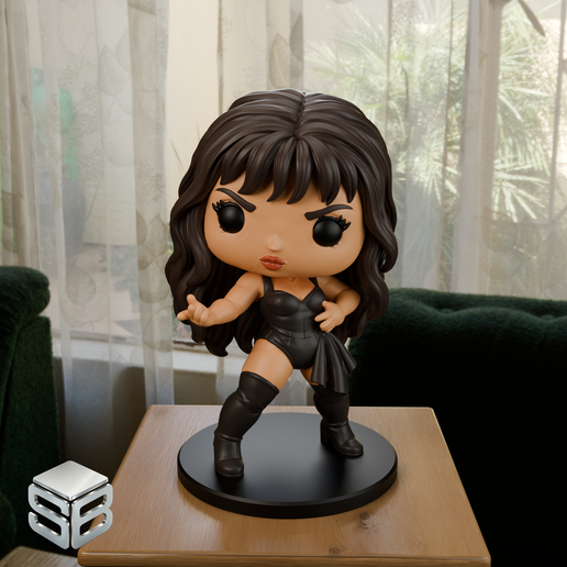 Nathy Peluso – Vinyl Style Figure [STL/3MF]