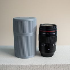 3d-printable-lens-case-for-Yongnuo-YN60mm-F2-MF-by-slimprint.jpg Lens Case for Yongnuo YN60mm F2 MF Macro Lens (Cover)